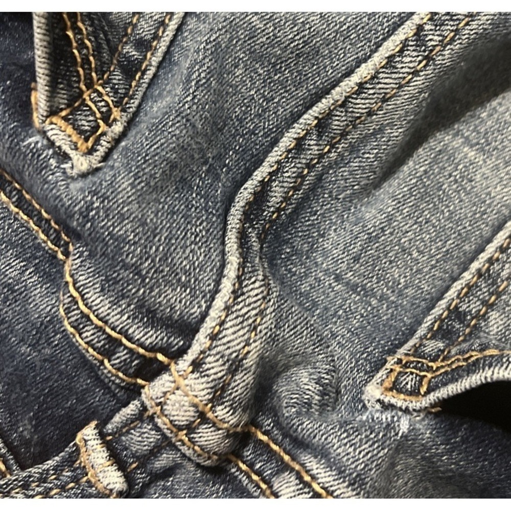 Buckle Black Fit No. 53 Skinny Stretch Mid Rise Distressed Jeans SZ 30 (32x26) - Picture 14 of 16